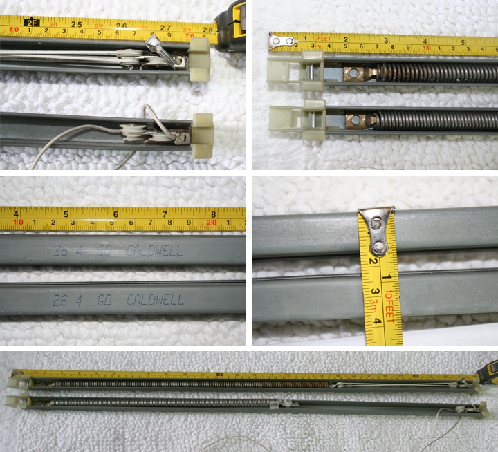 User submitted photos of window balances.