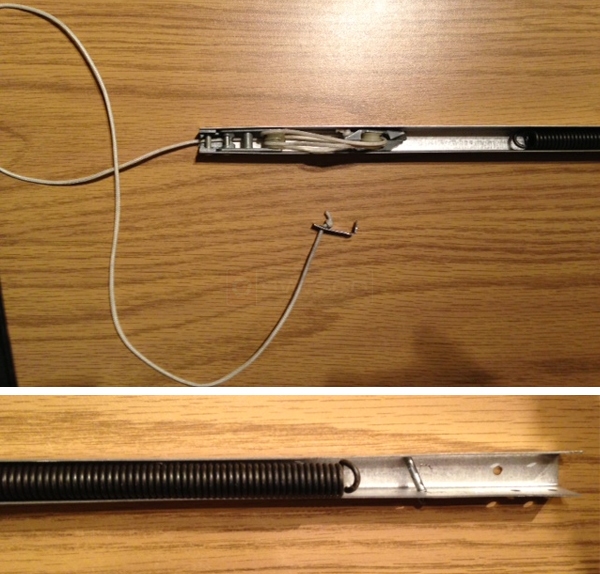 User submitted photos of a window balance.