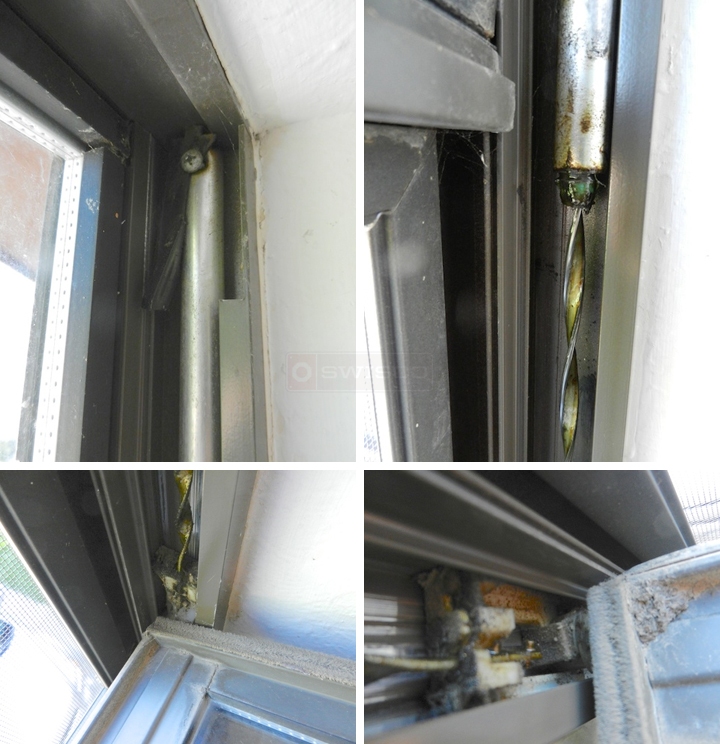 User submitted photos of a window balance.