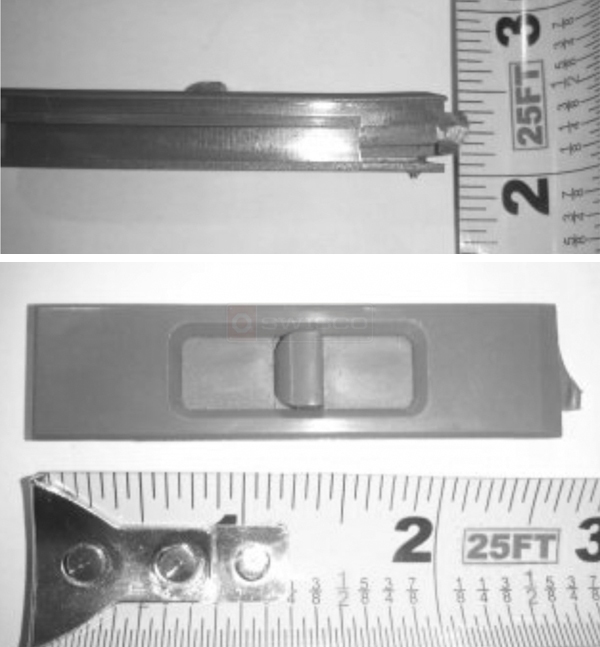 User submitted photos of a tilt latch.