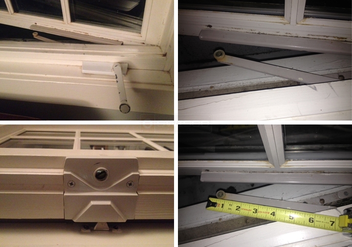 User submitted photos of a window operator.