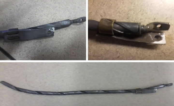 User submitted photos of window hardware.
