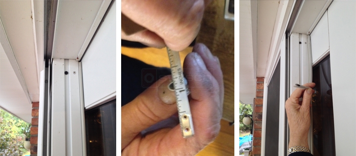 User submitted photos of window hardware.