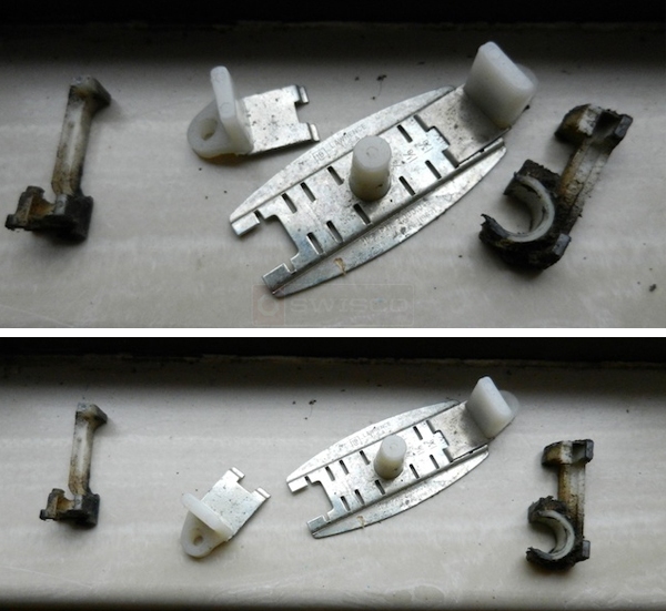 User submitted photos of window hardware.