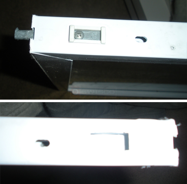 User submitted photos of a tilt latch.