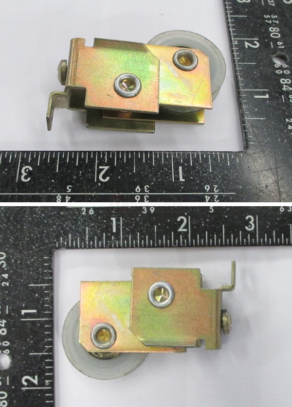 User submitted photos of a mirror door roller.