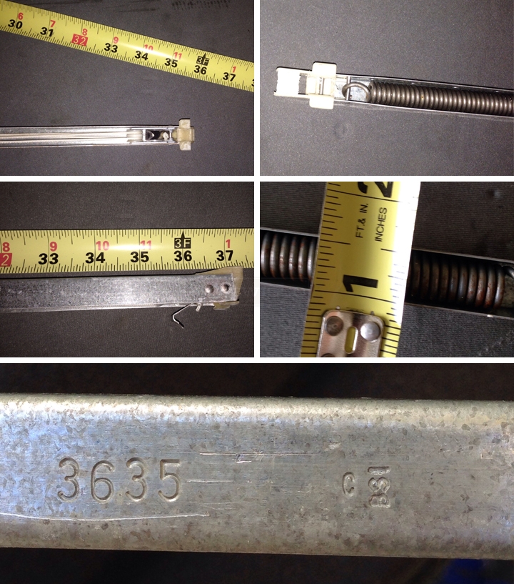 User submitted photos of a window balance.