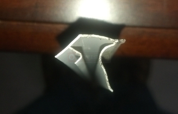User submitted a photo of snap in glazing.