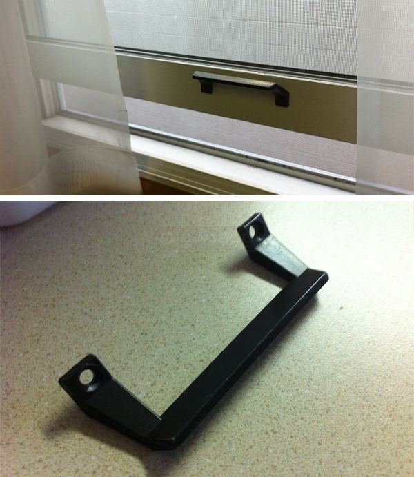 User submitted photos of window hardware.