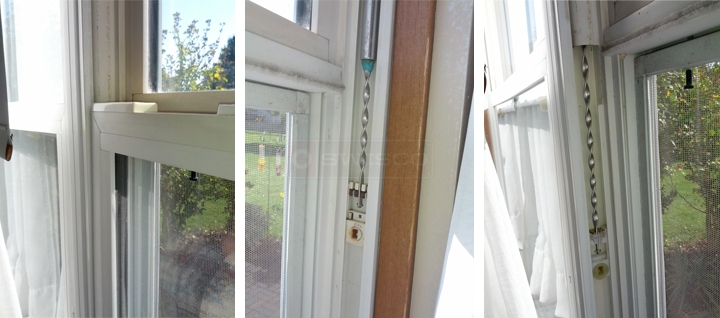 User submitted photos of a window balance.