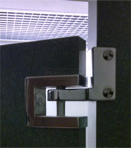 A customer submitted image of their lavatory hinge.