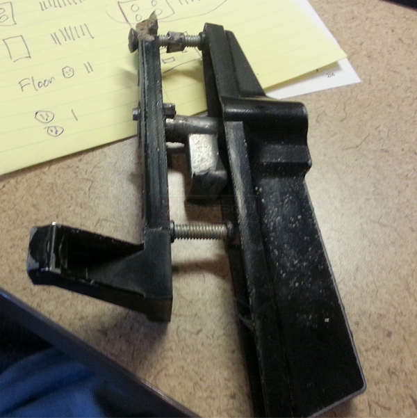 User submitted a photo of a patio door handle.