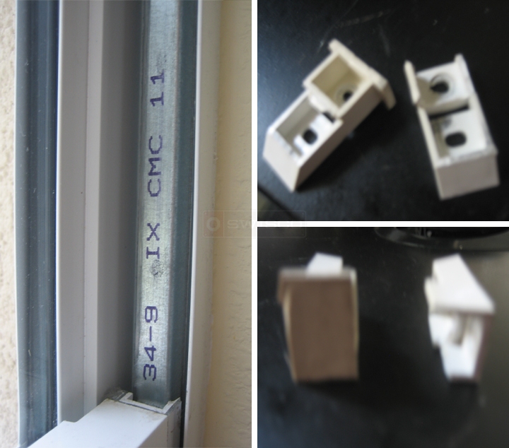 User submitted photos of window hardware.