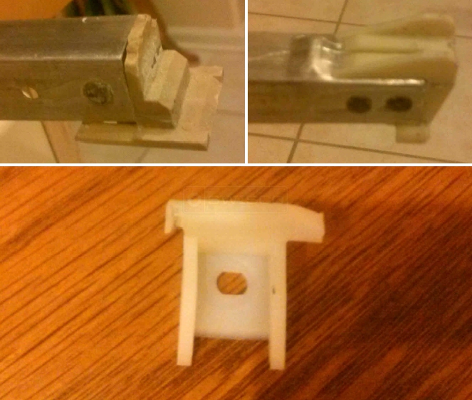 A customer submitted image of their channel balance attachments.