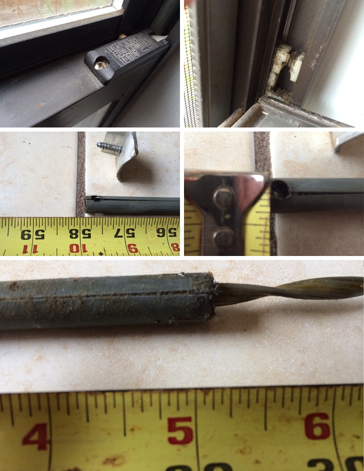 User submitted photos of window hardware.