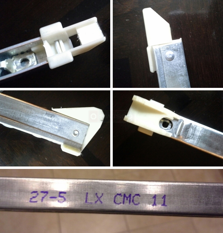 User submitted photos of a window balance.