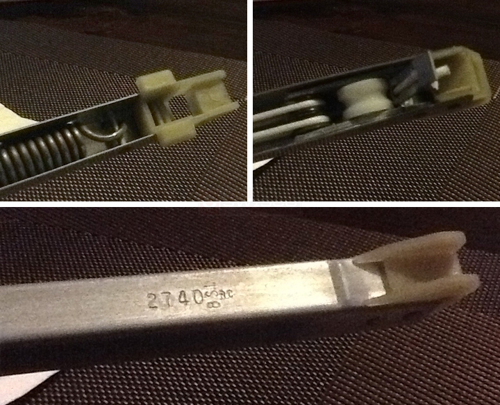 User submitted photos of a window balance.