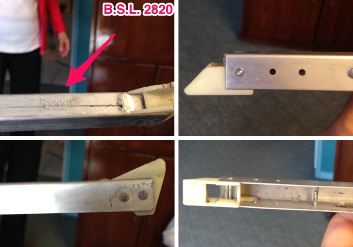 User submitted photos of a window balance.
