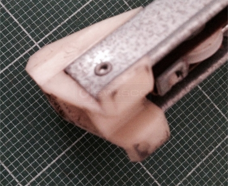 A customer submitted image of their channel balance shoe.