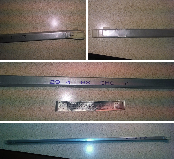 User submitted photos of a window balance.