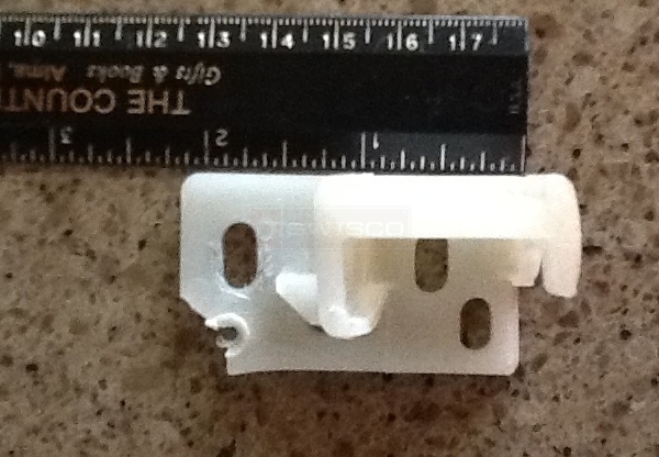 User submitted photos of a drawer bracket.