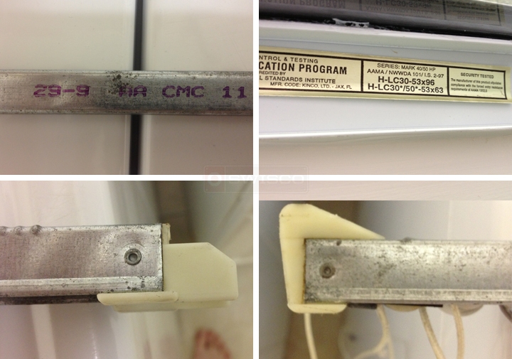 User submitted photos of a window balance.
