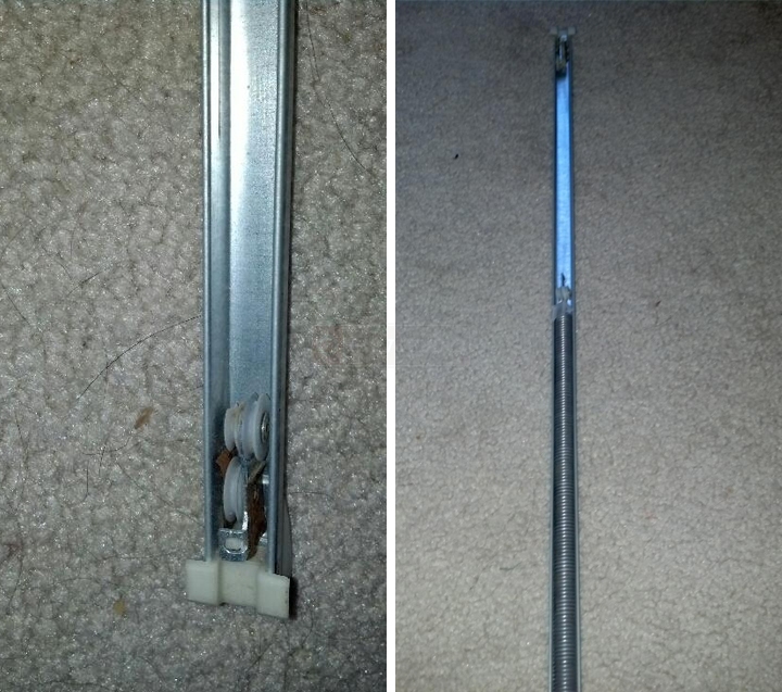 User submitted photos of a window balance.