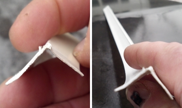User submitted photos of a glazing bead.