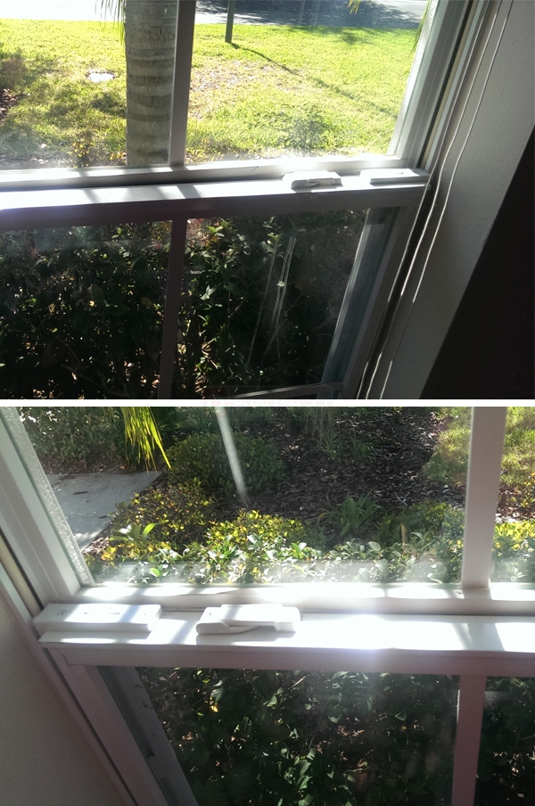 User submitted photos of window hardware.