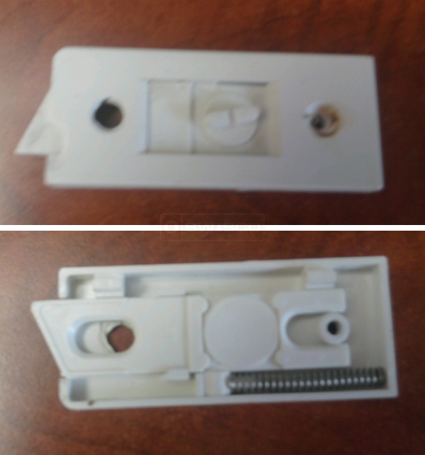 User submitted photos of a tilt latch.