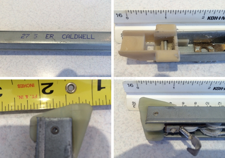 User submitted photos of a window balance.