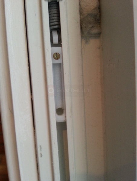 User submitted a photo of window hardware.