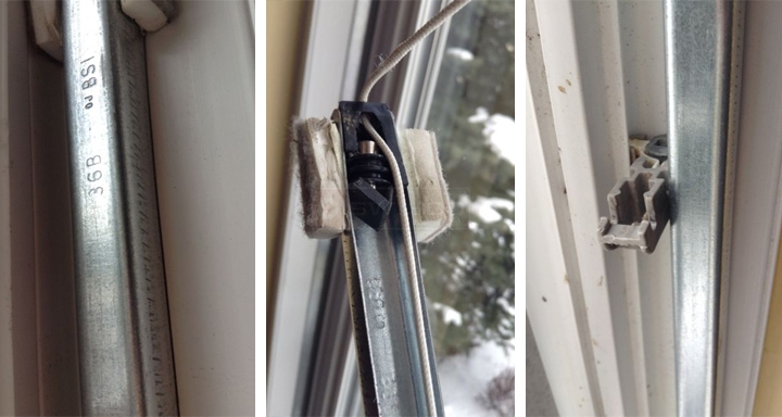 User submitted photos of a window balance.