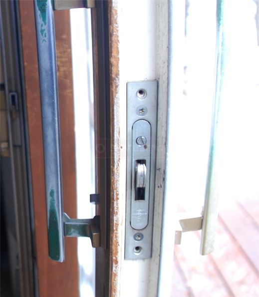mortise lock for Pella designer series sliding patio door