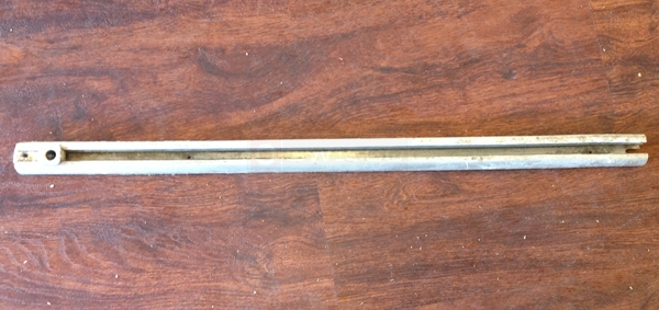 User submitted a photo of a bi-fold door track.