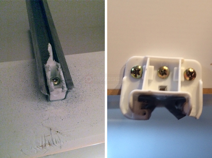 User submitted photos of drawer hardware.