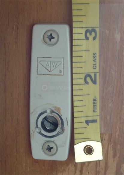 A customer submitted image of their Andersen latch.