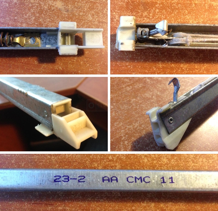 User submitted photos of a window balance.