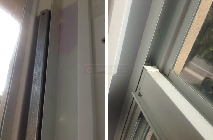 User submitted photos of window hardware.