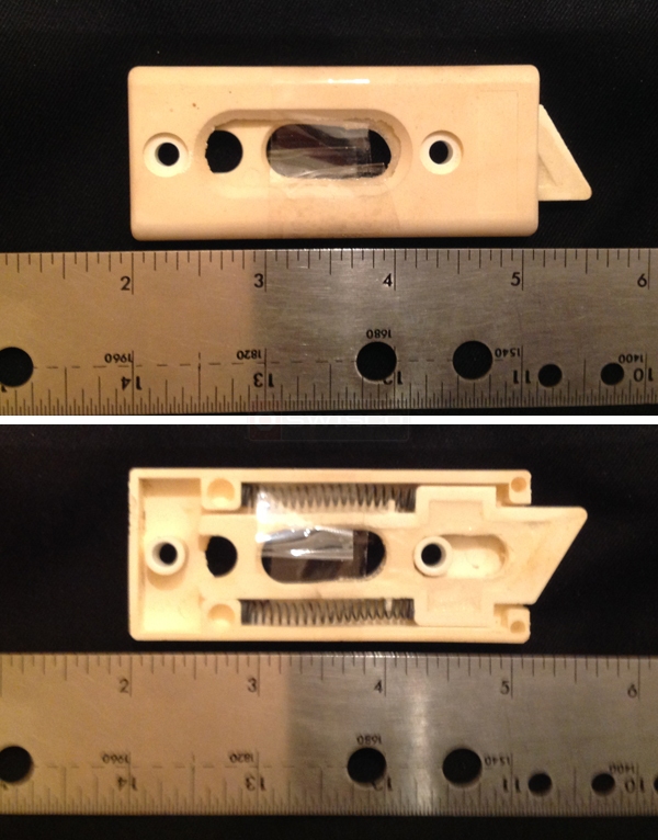 User submitted photos of a tilt latch.