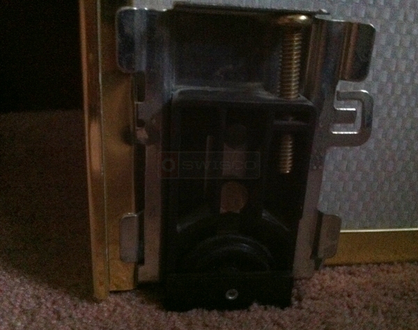 User submitted a photo of a mirror door roller.