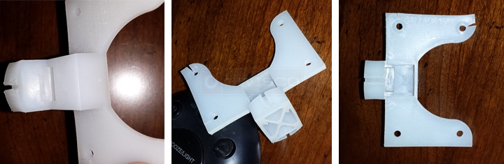User submitted photos of closet door hardware.