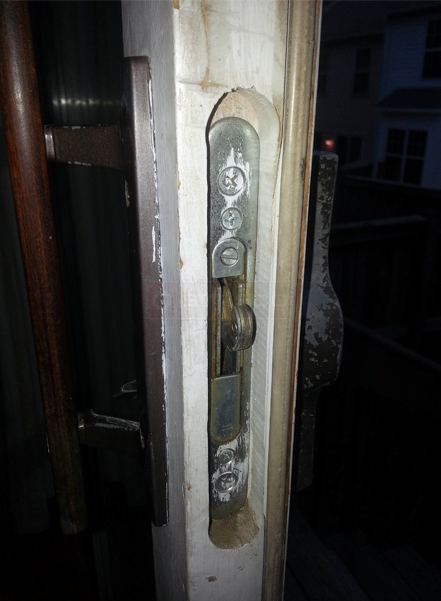 User submitted a photo of a mortise lock.