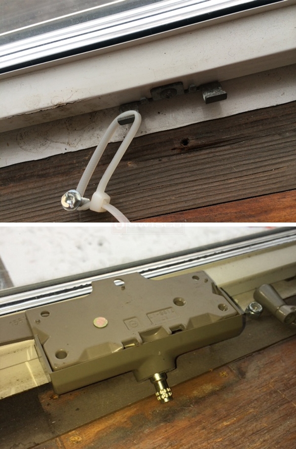 User submitted photos of a window operator.