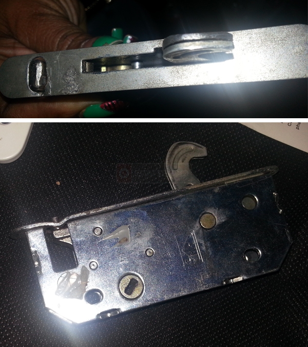 User submitted photos of a mortise lock.