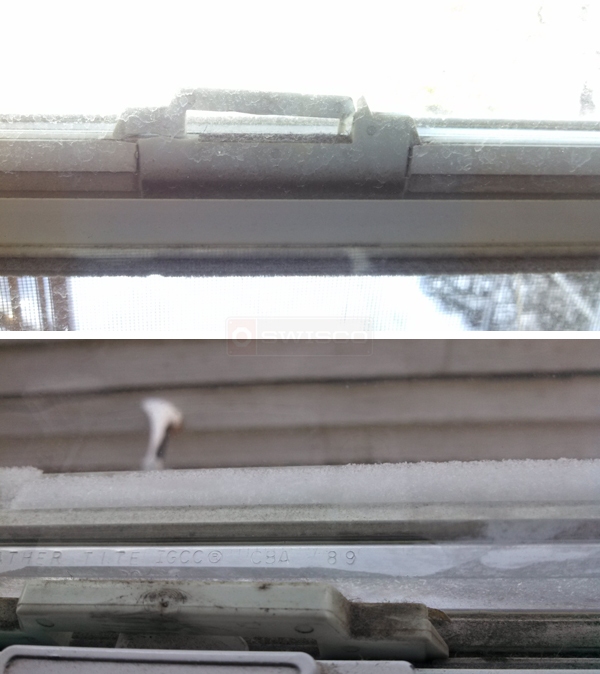 User submitted photos of window hardware.
