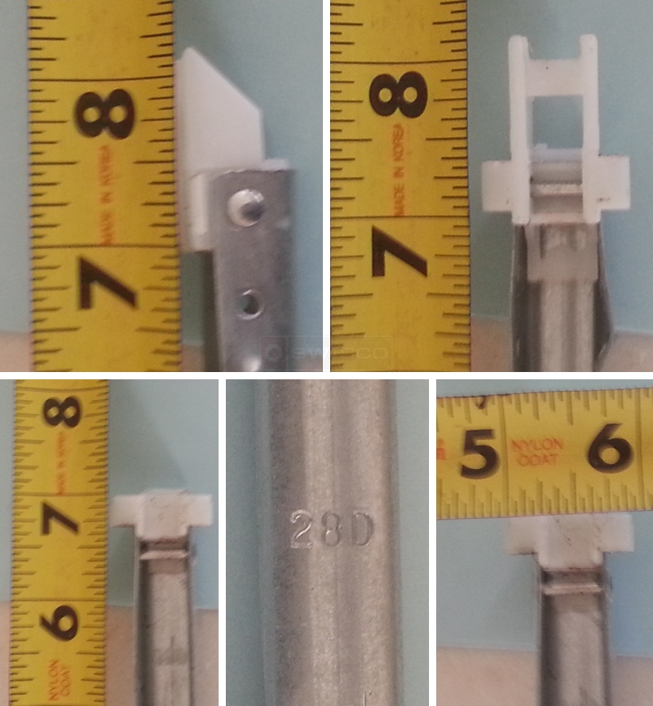 User submitted photos of a window balance.