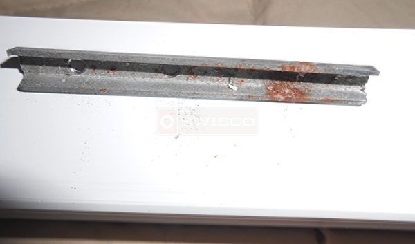 User submitted a photo of window hardware.