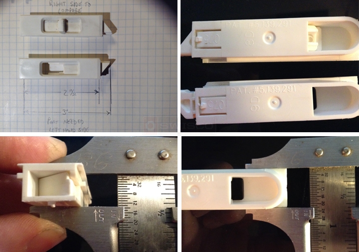 User submitted photos of a tilt latch.