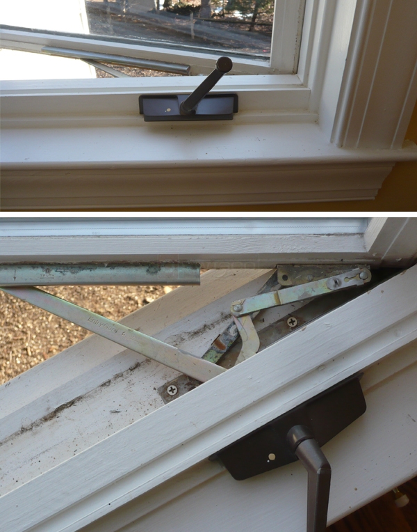 User submitted photos of a window operator.